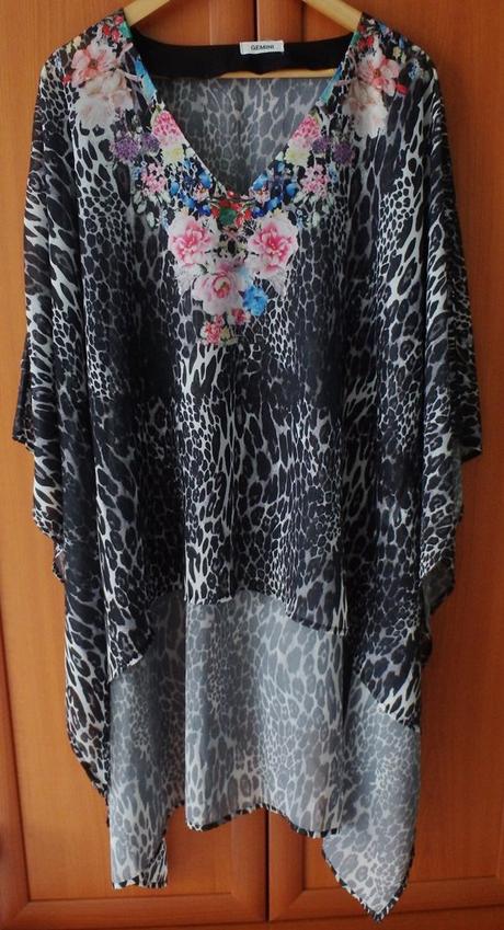 Letná predlžená tunika, 2xl/3xl, xxl