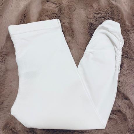 Detské biele 3/4 legíny lupilu, lupilu,98