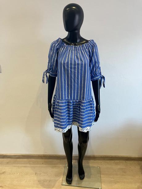 Dámske košeľové šaty pásikavé reserved (36), reserved,s