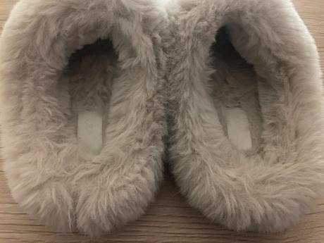 Teplo podšité papuče, h&m,35