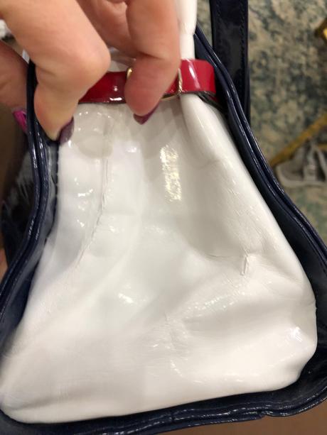 Kabelka v namornickom stýle, 