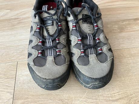 Kožené turistické topánky, karrimor,36