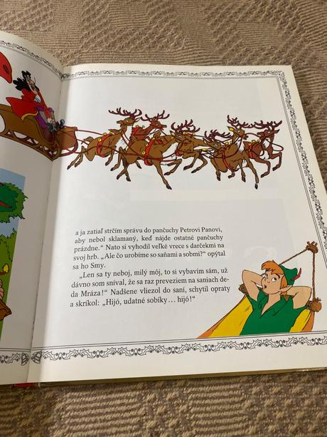 Krásna zberateľská kniha walt disney veselé vianoc, 