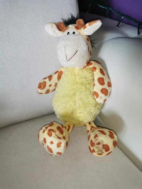 Safari plyšová zebra, žirafa, kôň, 