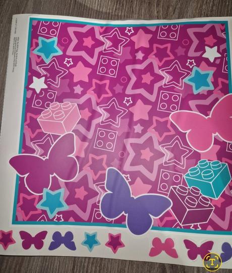 Lego nalepky na stenu, 