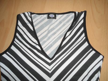 Cierno-biely damsky top, xs