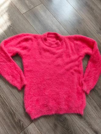 Cyklámenový pulóver 152/158, 152