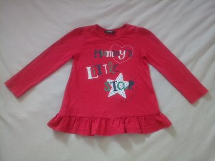 Nadherne tricko, tunika s napisom, george,98