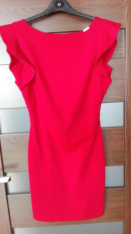 Červené mini šaty envy, envy,s