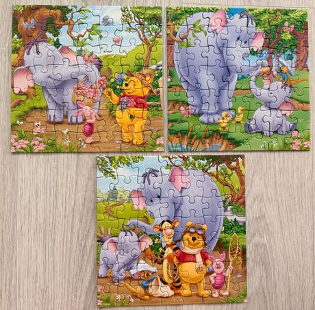 Ravensburger puzzle macko pu 3x49,