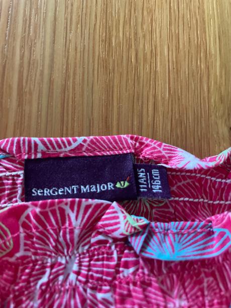 Sergent major set - nohavice, blúzka, šiltovka, 146