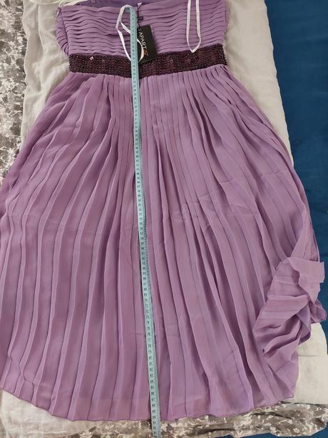 Fialové šaty apart v.38, 38