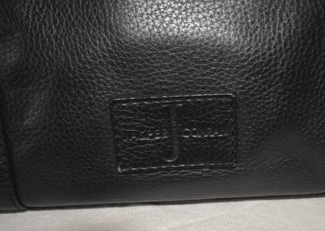 Čierna kožená kabelka jasper conran,