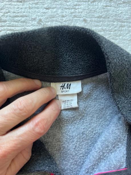 Flisova mikina hm, h&m,152