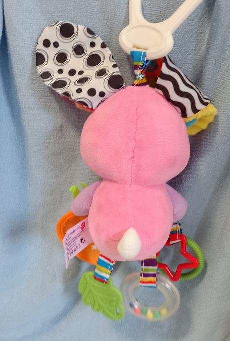 Zavesovací zajačik happy monkey, mix, 30 cm,