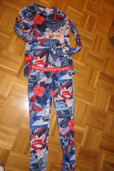 Kari traa moderny, trendy, sportovy thermo komplet, s