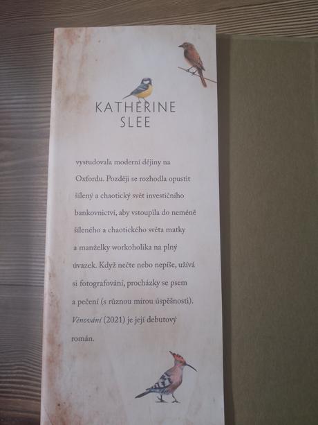 Katherine slee - věnování,