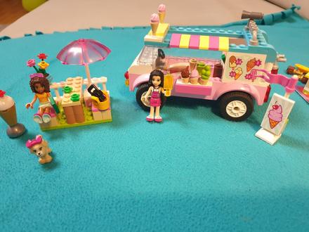 Lego juniors 10727 emma a zmrzlinárska dodávka, 