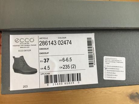 Obuv ecco topanky, ecco,37