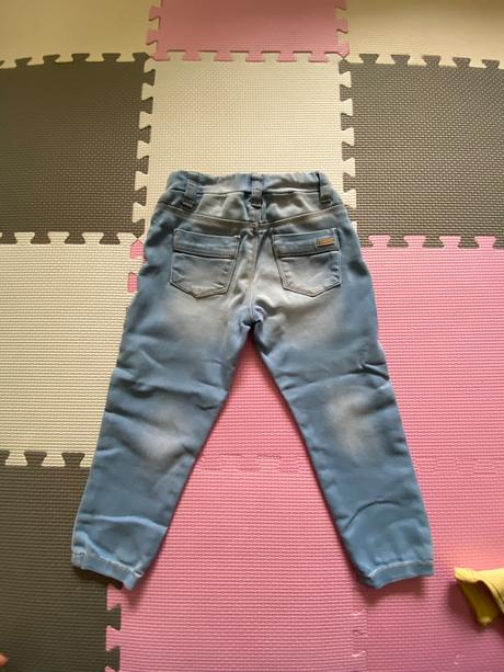 Nohavice žlté a modré rifle, mayoral,92