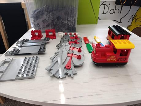Lego duplo parný vlak 10874, 