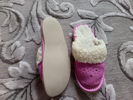 Detské kožené papučky pre dievčatko, 29