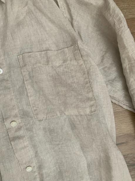 Lanová košeľa arket, xl