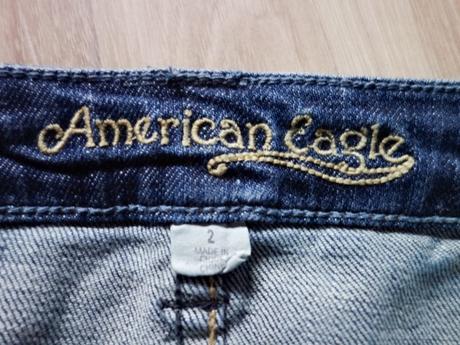 Dámska riflová sukňa american eagle, american eagle,m