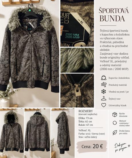 Bunda, xl
