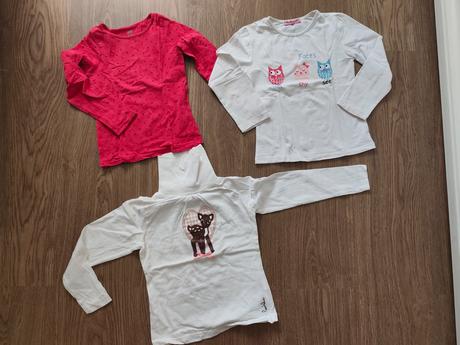 Dievčenské oblečenie 110/116, h&m,110