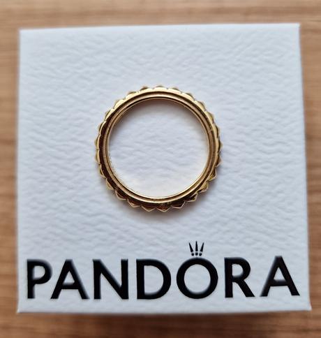 Pandora prsteň ale met 52, pandora