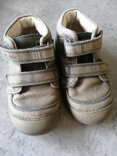 Kožené prechodné topánky d.d.step, d.d.step,24