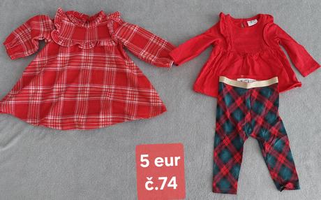 Oblečenie dievča veľkosť 56,62,68,74, 56