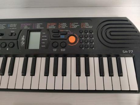 Detské klávesy/keyboard casio sa 77, 
