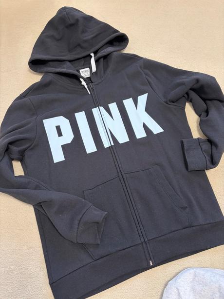 Mikinky pink victorias secret, victoria's secret,m