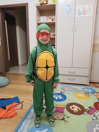 Kostým ninja korytnačka, 