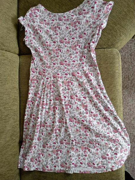 Kvietkované šaty, orsay,40
