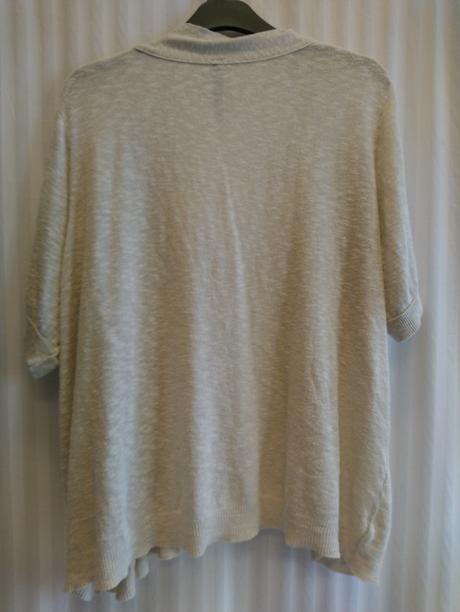 Dámske bolerko s krémovo bielym vzorom, xxxl, xxxl