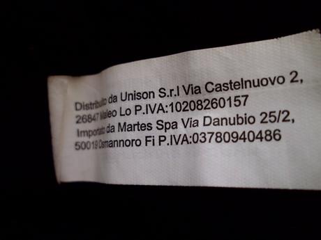 Italian army čierny s nitkami, m