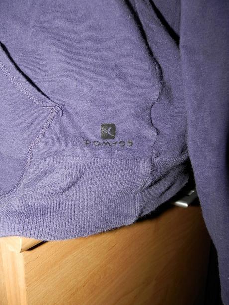 Domyos fialová mikina s kapucňou, domyos,m