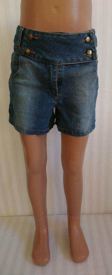 Dievčenské modré elastické šortky, toutcomptefait, 128