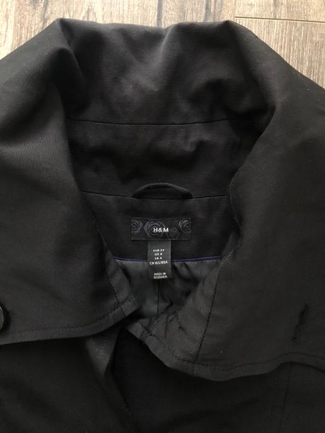 Dámsky prechodný trenčkot, h&m,34