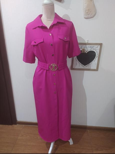 Košeľové šaty, l