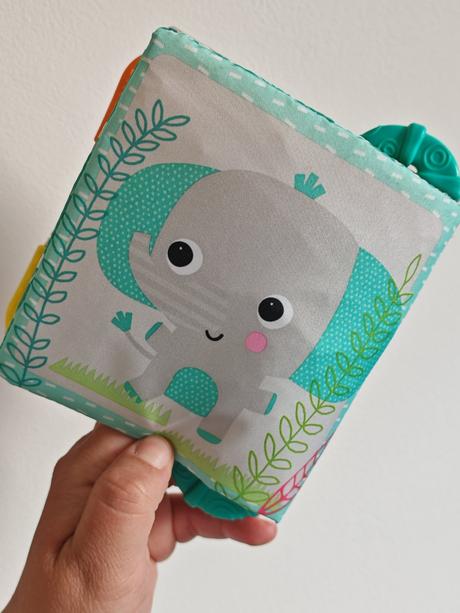 Látková knižka bright starts, 