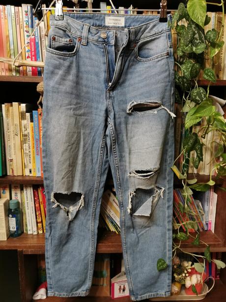 Potrhane rifle, terranova,xs