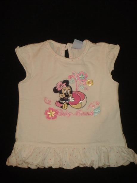 2x tričko minnie, disney,68