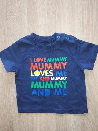 Tričko i love mummy, f&f,62