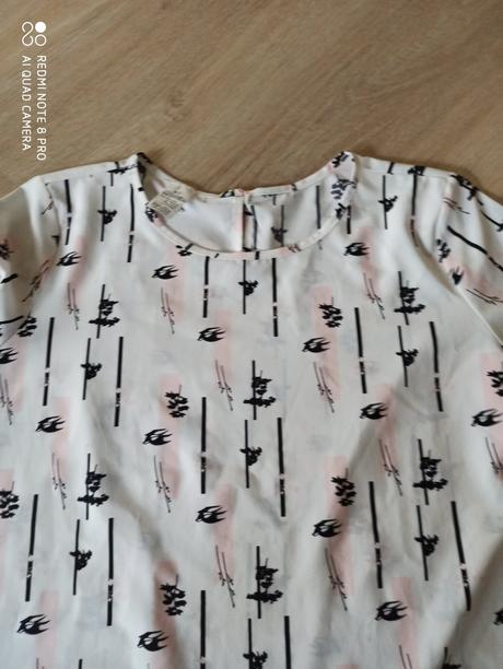 Dámske tričko s viazanim, 40