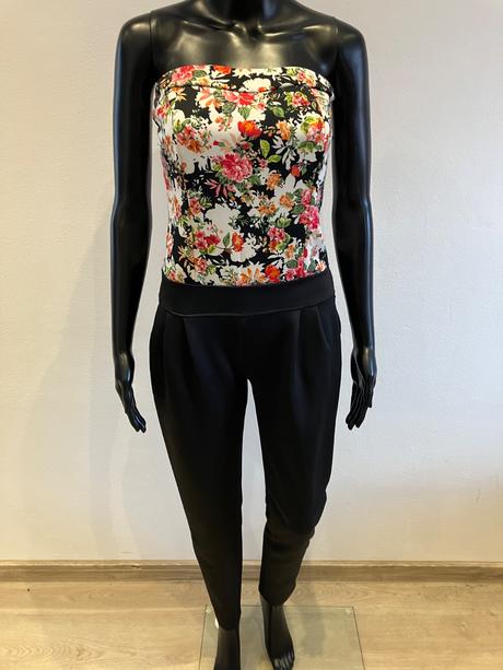 Dámsky letný overal kvetovaný (m), m