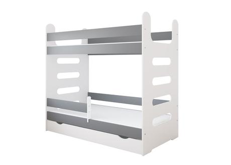 Detská poschodová posteľ+matrace,rôzne veľkosti, šírka (cm): 80,dĺžka (cm): 180